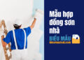 Mẫu hợp đồng sơn nhà