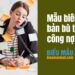 Mẫu biên bản bù trừ công nợ