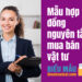 Mẫu hợp đồng nguyên tắc mua bán vật tư