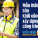 Mẫu thông báo khởi công xây dựng công trình