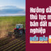 Hướng dẫn thủ tục mua bán đất nông nghiệp