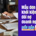 Mẫu đơn khởi kiện đòi nợ doanh nghiệp