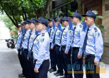 Mẫu hợp đồng nhân viên bảo vệ công ty