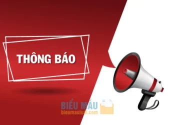 Thông báo sự kiện là gì? Thông báo này được dùng khi nào?